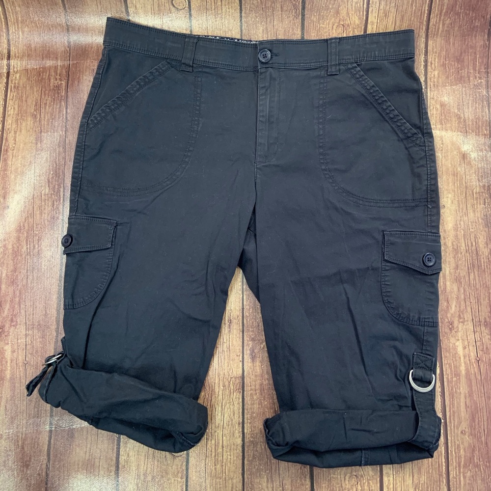 Gloria Vanderbilt Navy Capri